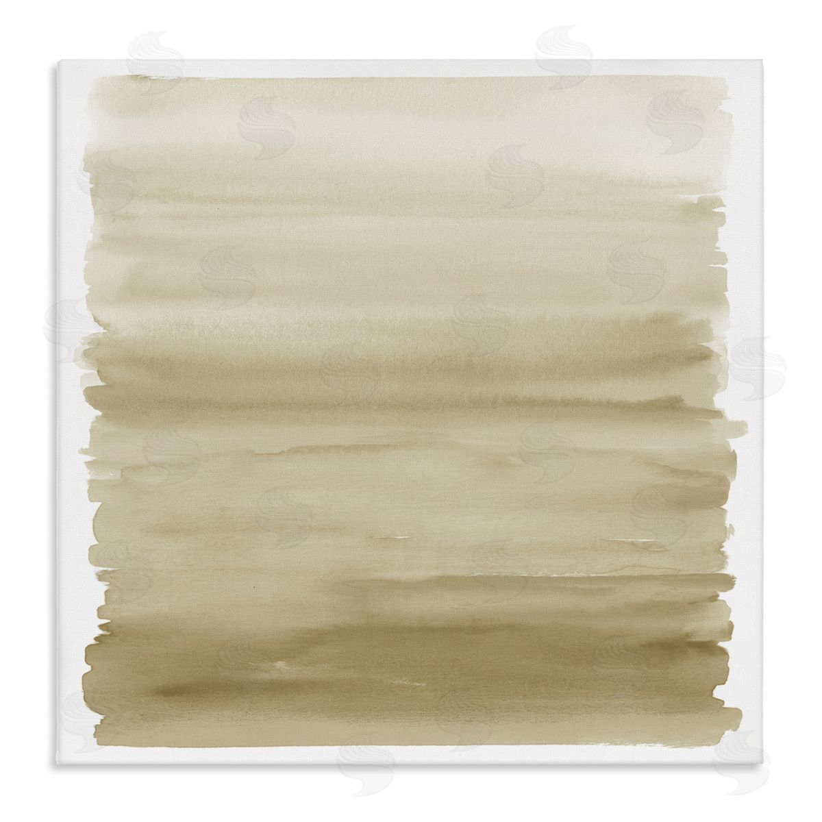 Allie Corbin Modern Ochre Gradient  Stretched Canvas Wall Art Print