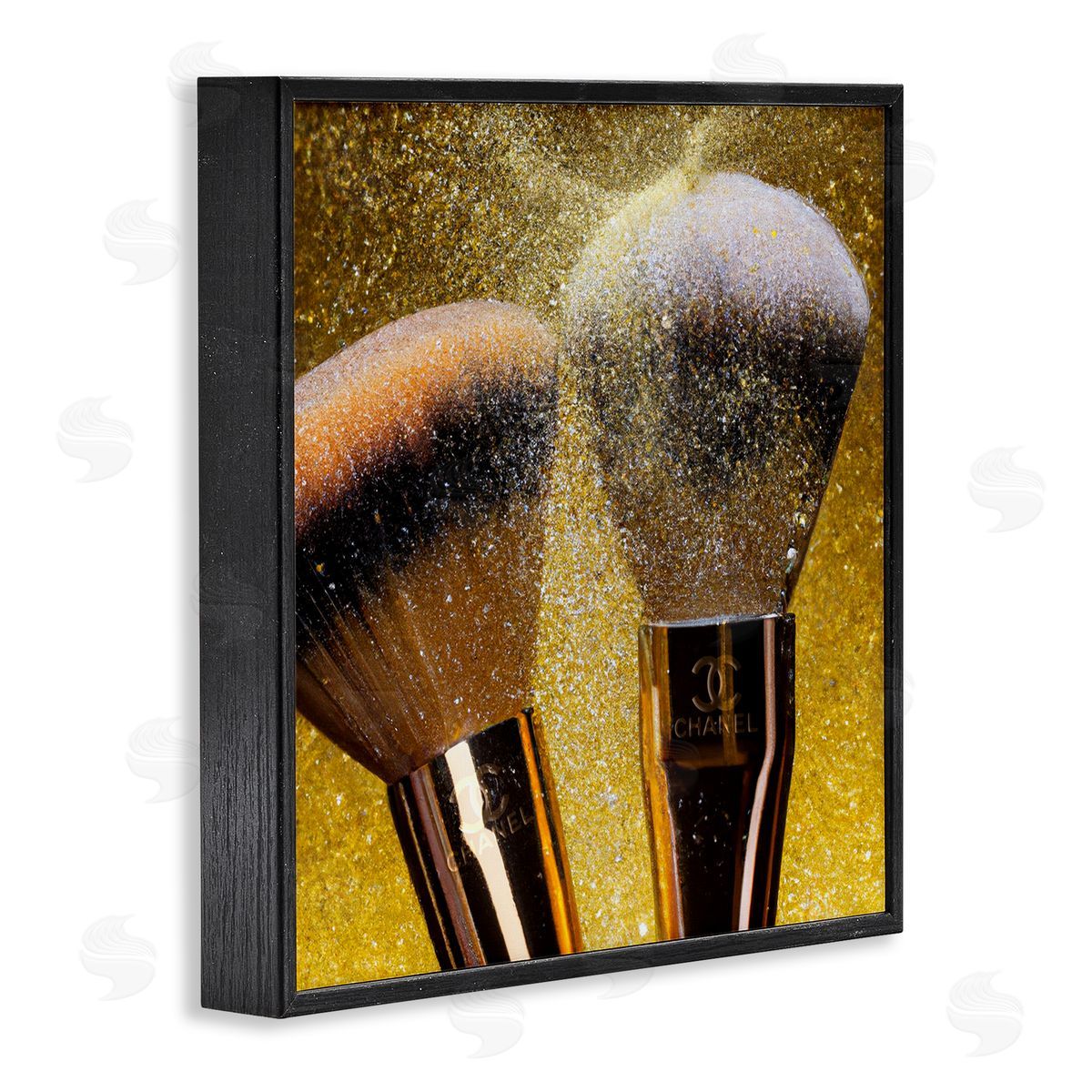 Ziwei Li Makeup Brush Glam Glimmer Black Framed Glicee Wall Art Print