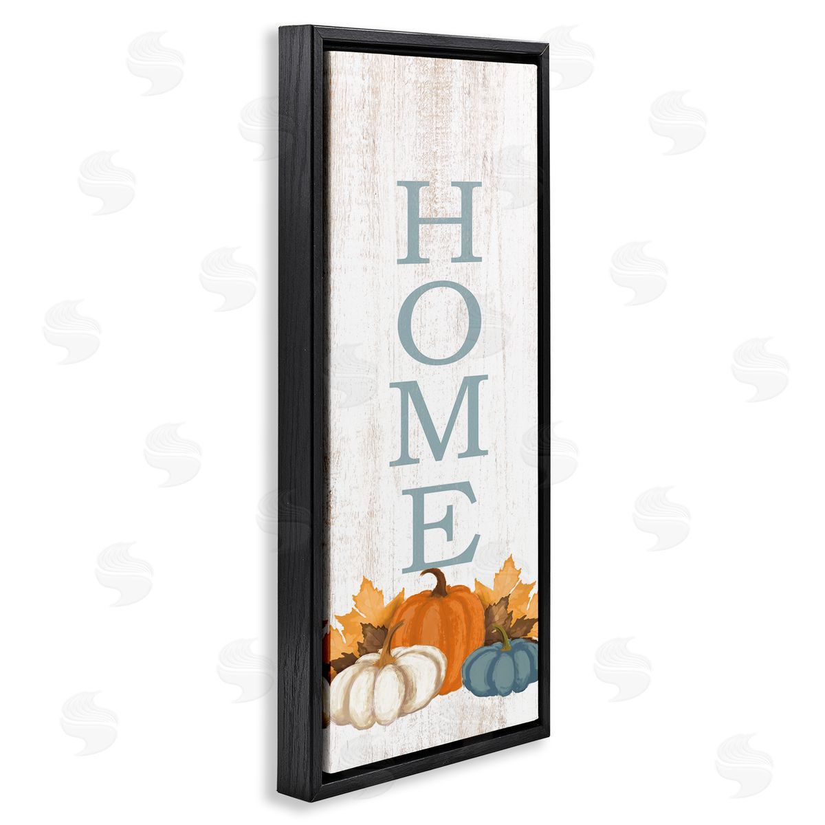 Dogwood Portfolio Autumnal Pumpkin Leaves Home Sign