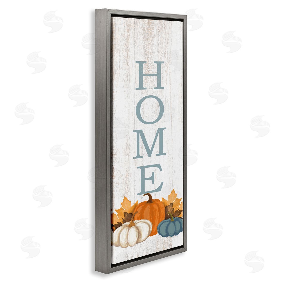 Dogwood Portfolio Autumnal Pumpkin Leaves Home Sign