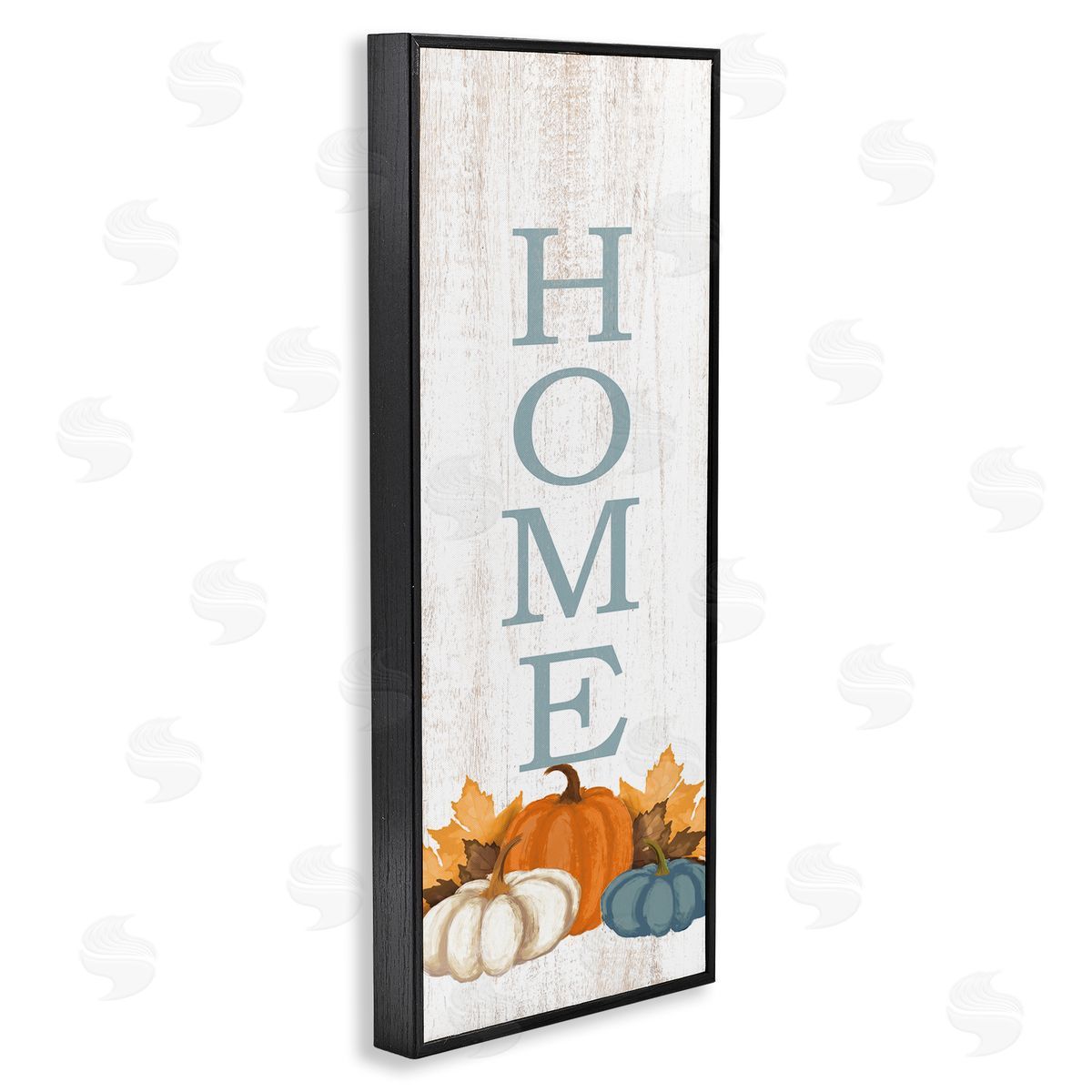 Dogwood Portfolio Autumnal Pumpkin Leaves Home Sign