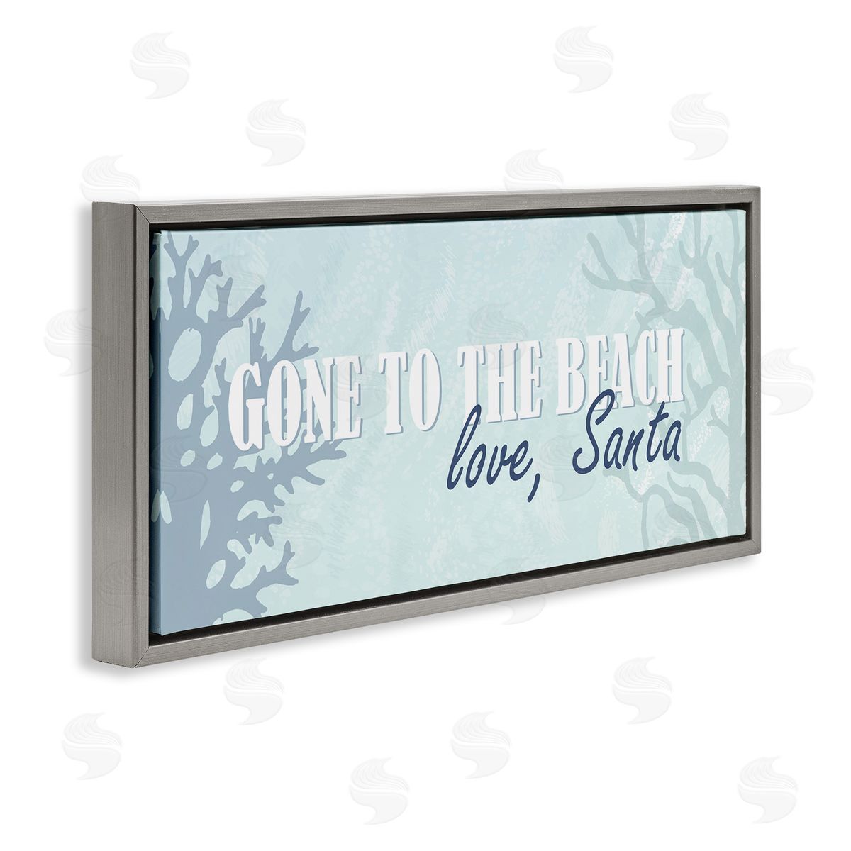 Kim Allen Gone To Beach Love Santa Phrase