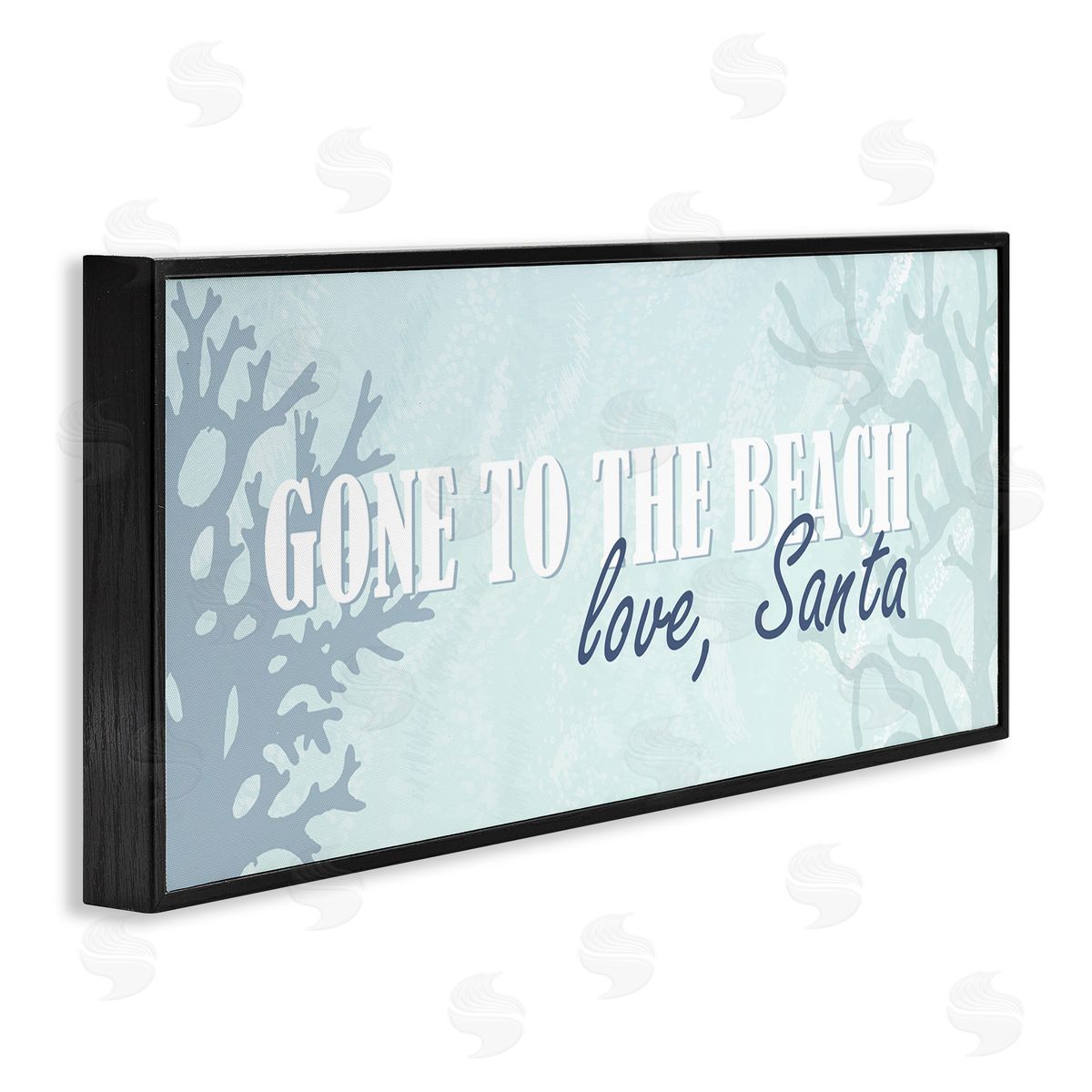 Kim Allen Gone To Beach Love Santa Phrase