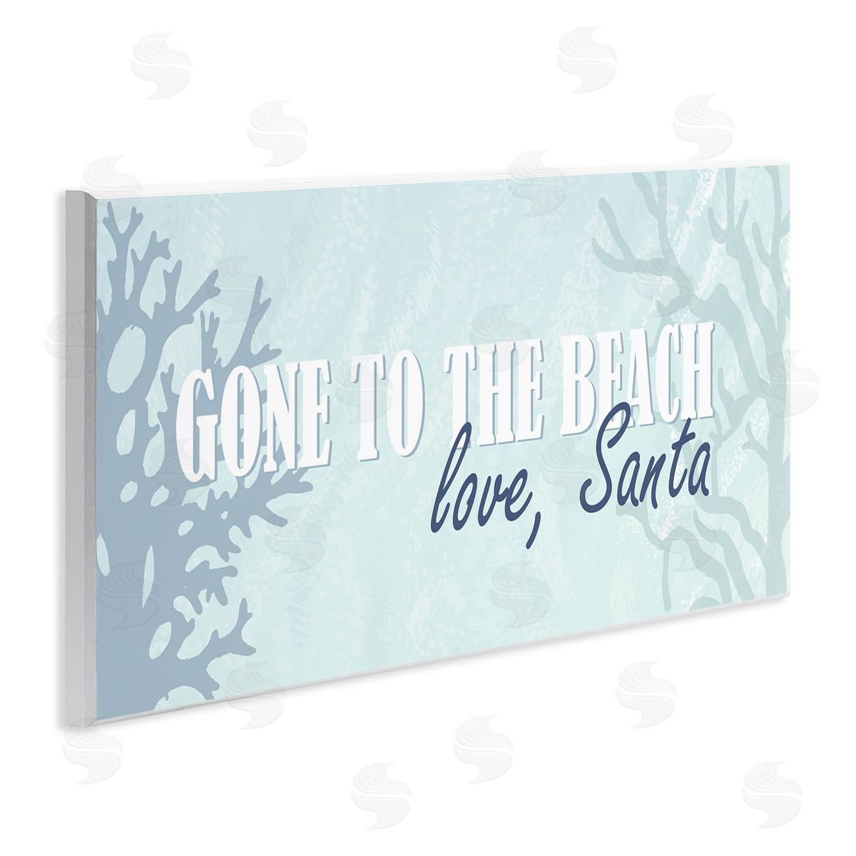 Kim Allen Gone To Beach Love Santa Phrase