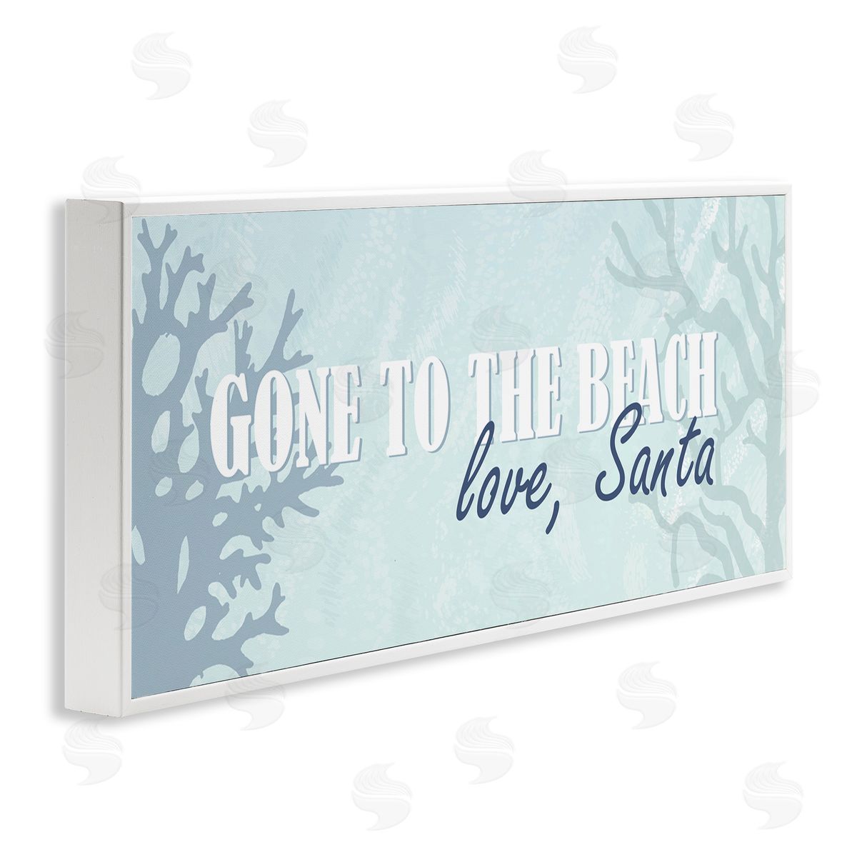 Kim Allen Gone To Beach Love Santa Phrase