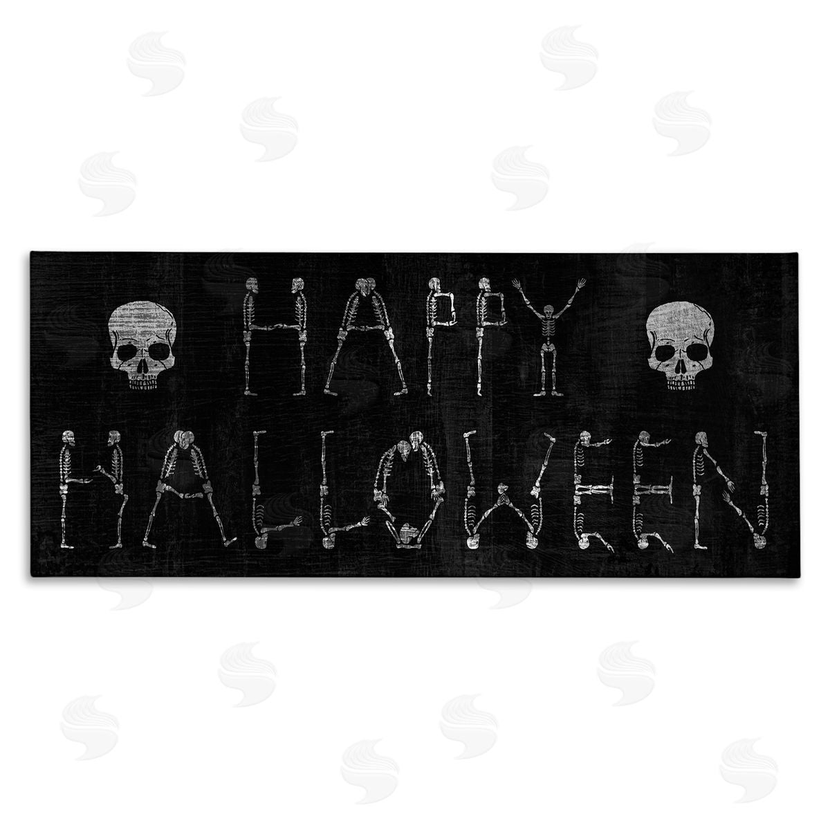 stupell industries Stupell Studio | Happy Halloween Skeleton Letters Wall Art