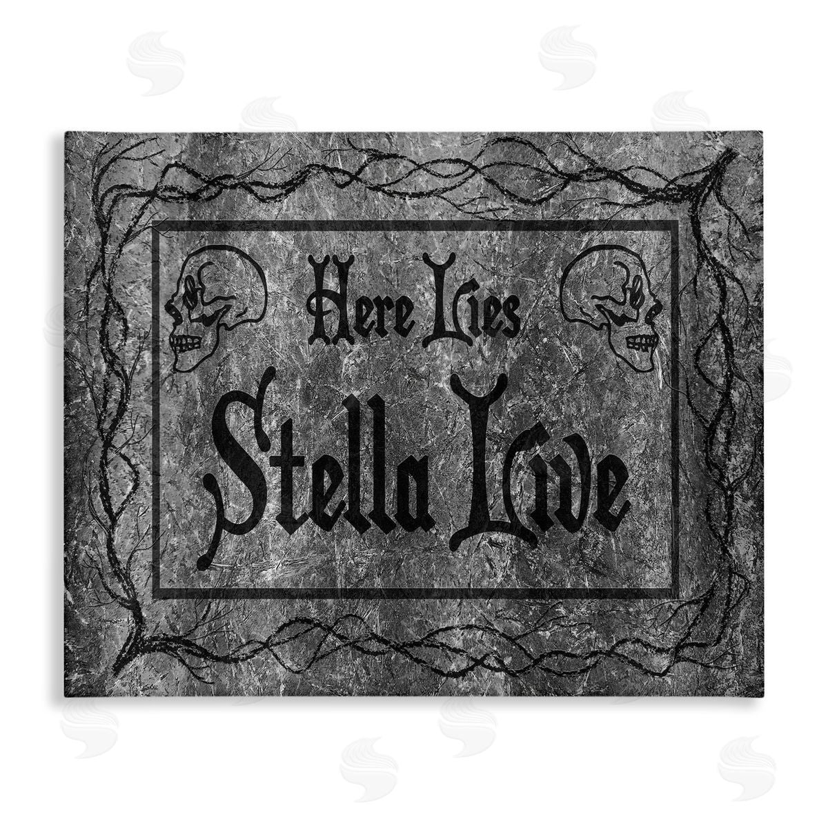 stupell industries Stupell Studio | Here Lies Stella Live Grave Wall Art