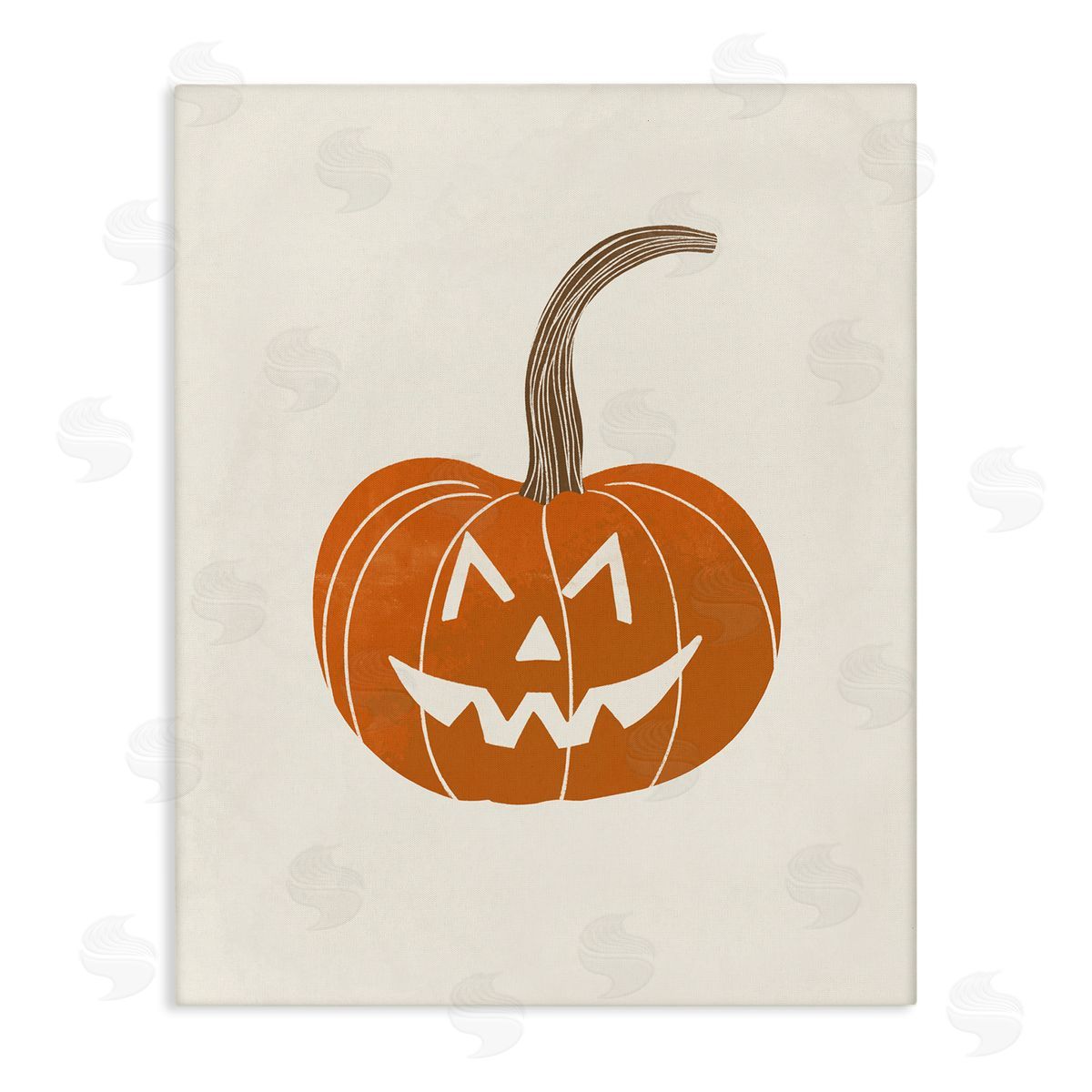 stupell industries Taylor Shannon Designs | Happy Jack-o-Lantern Smile Wall Art