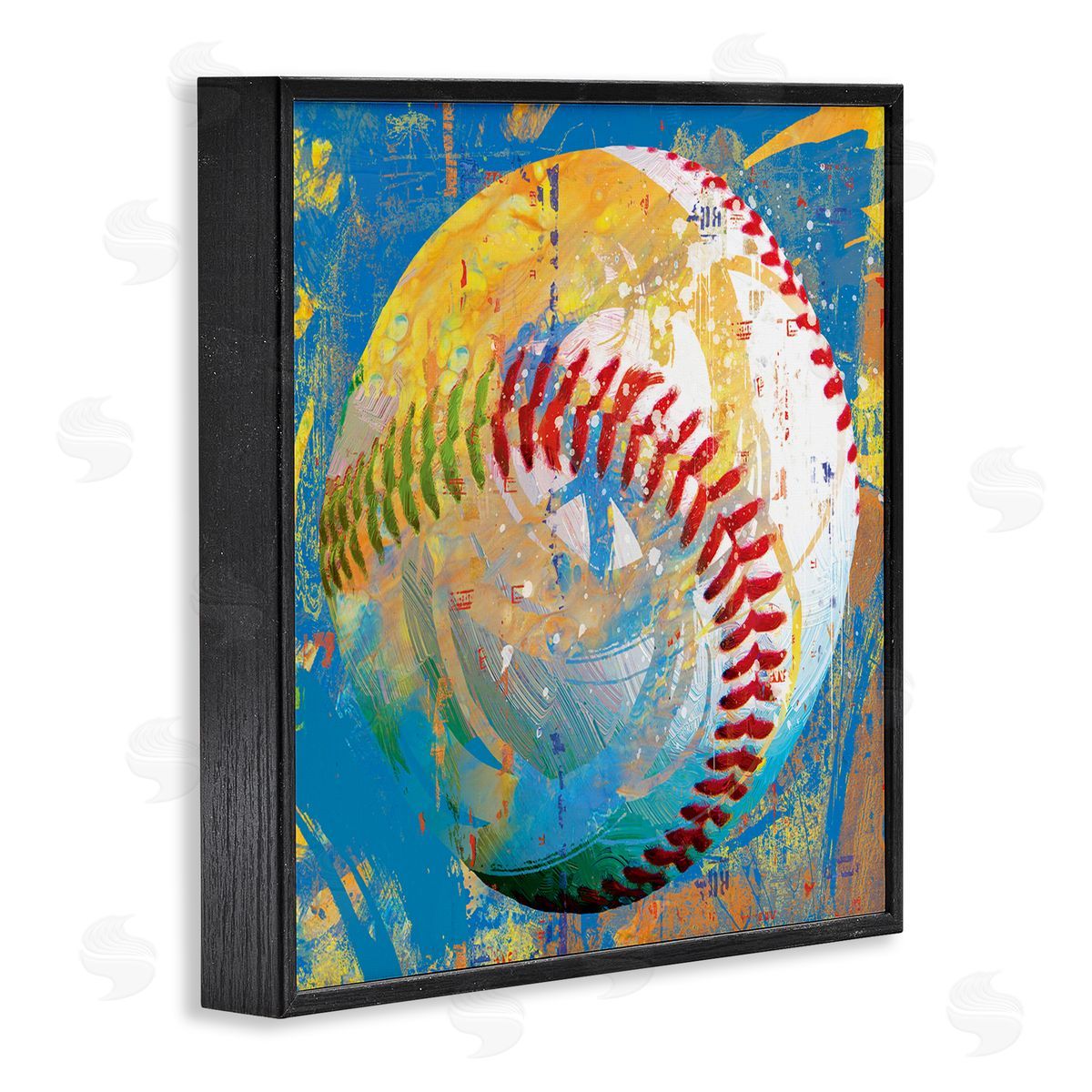 Savannah Miller Urban Style Baseball Sports  Black Framed Glicee Wall Art Print