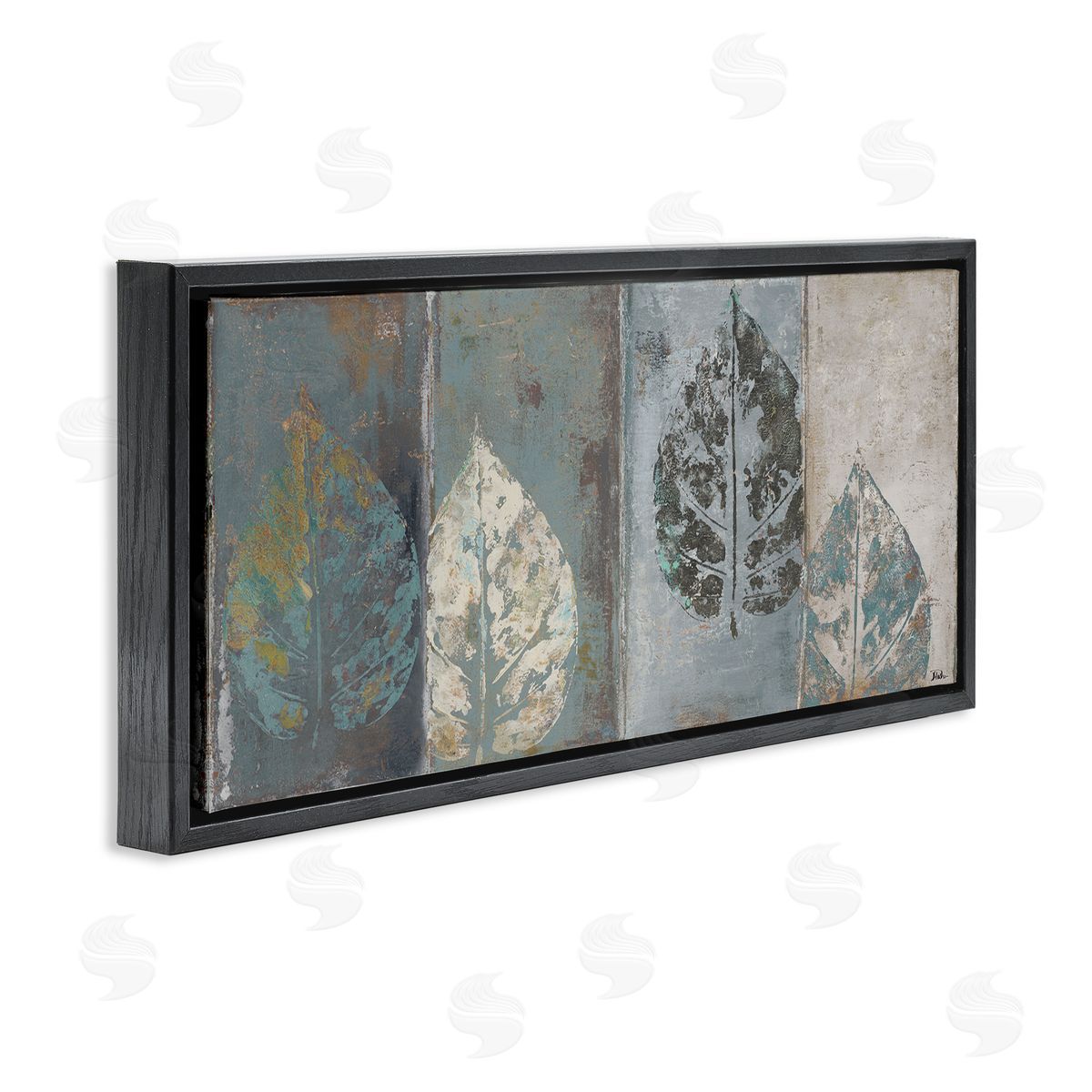 Patricia Pinto Rustic Weathered Leaf Motif 