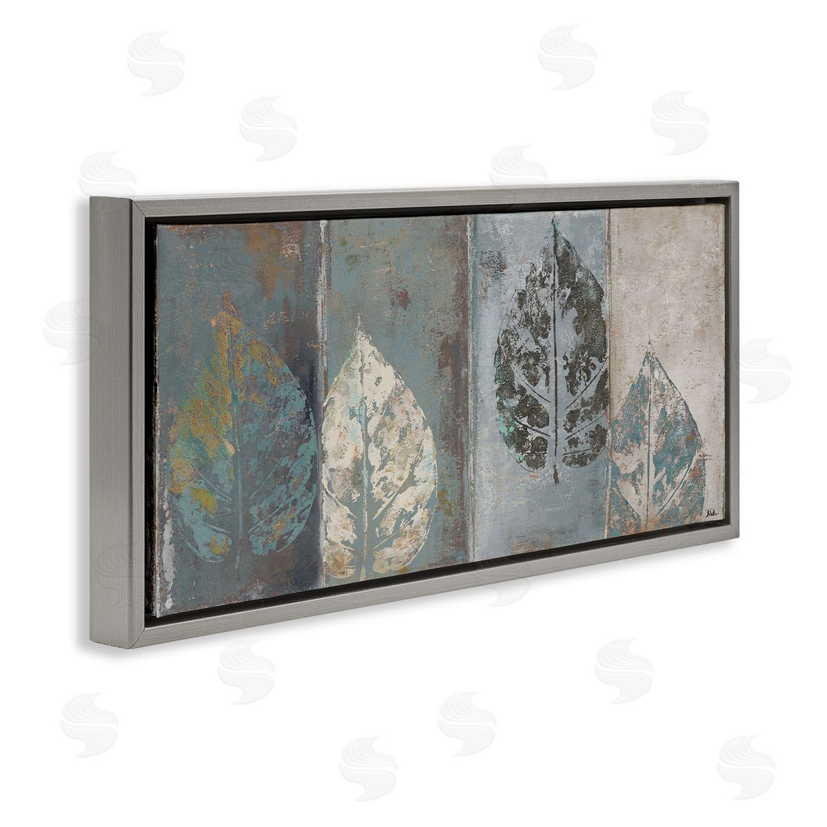 Patricia Pinto Rustic Weathered Leaf Motif 