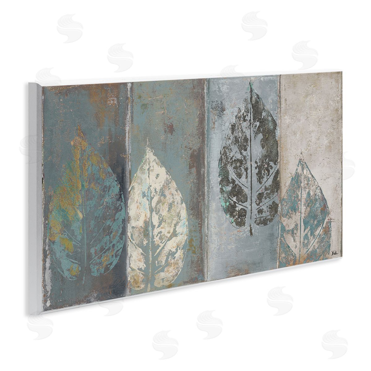 Patricia Pinto Rustic Weathered Leaf Motif 