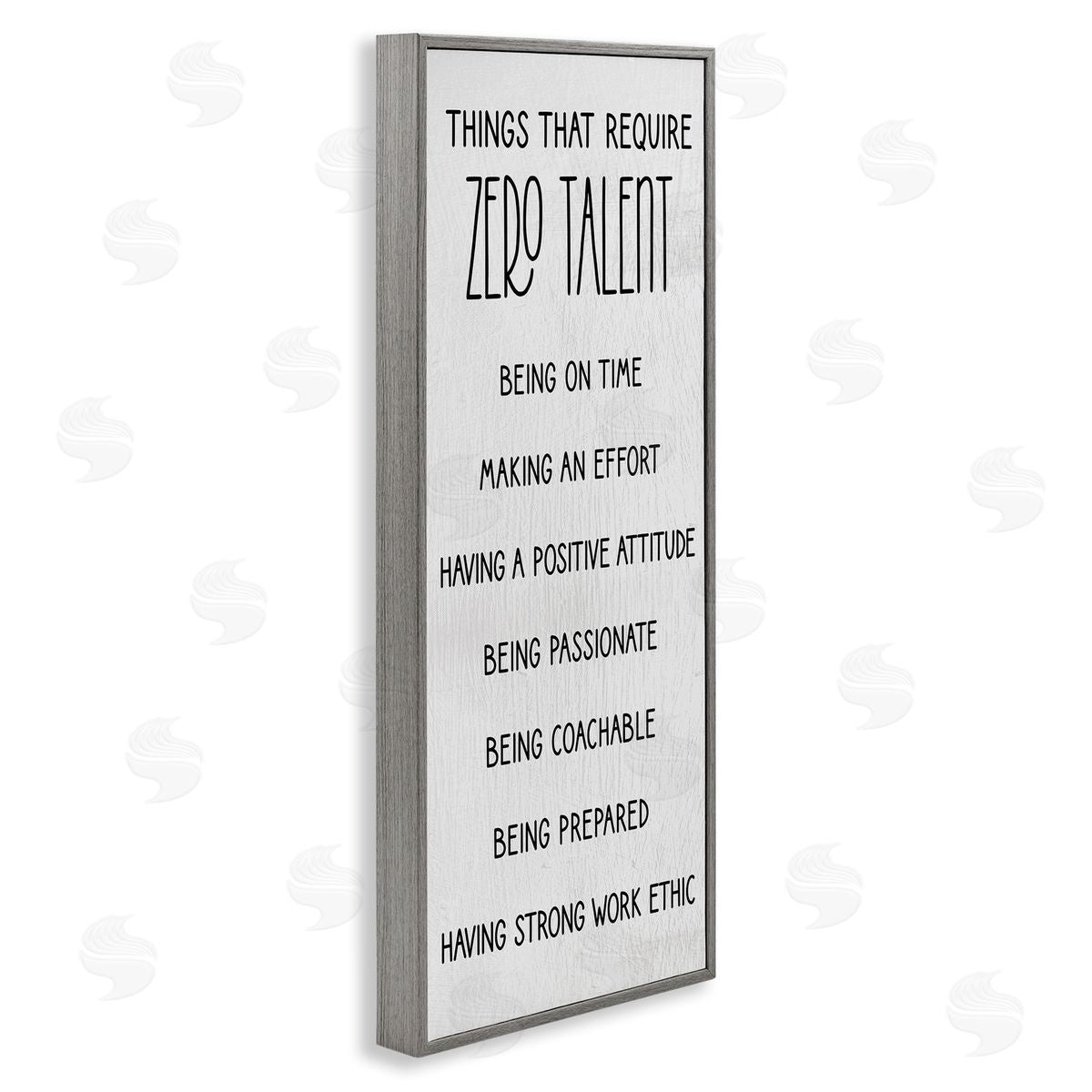 Stupell Studio Things That Require Zero Talent List