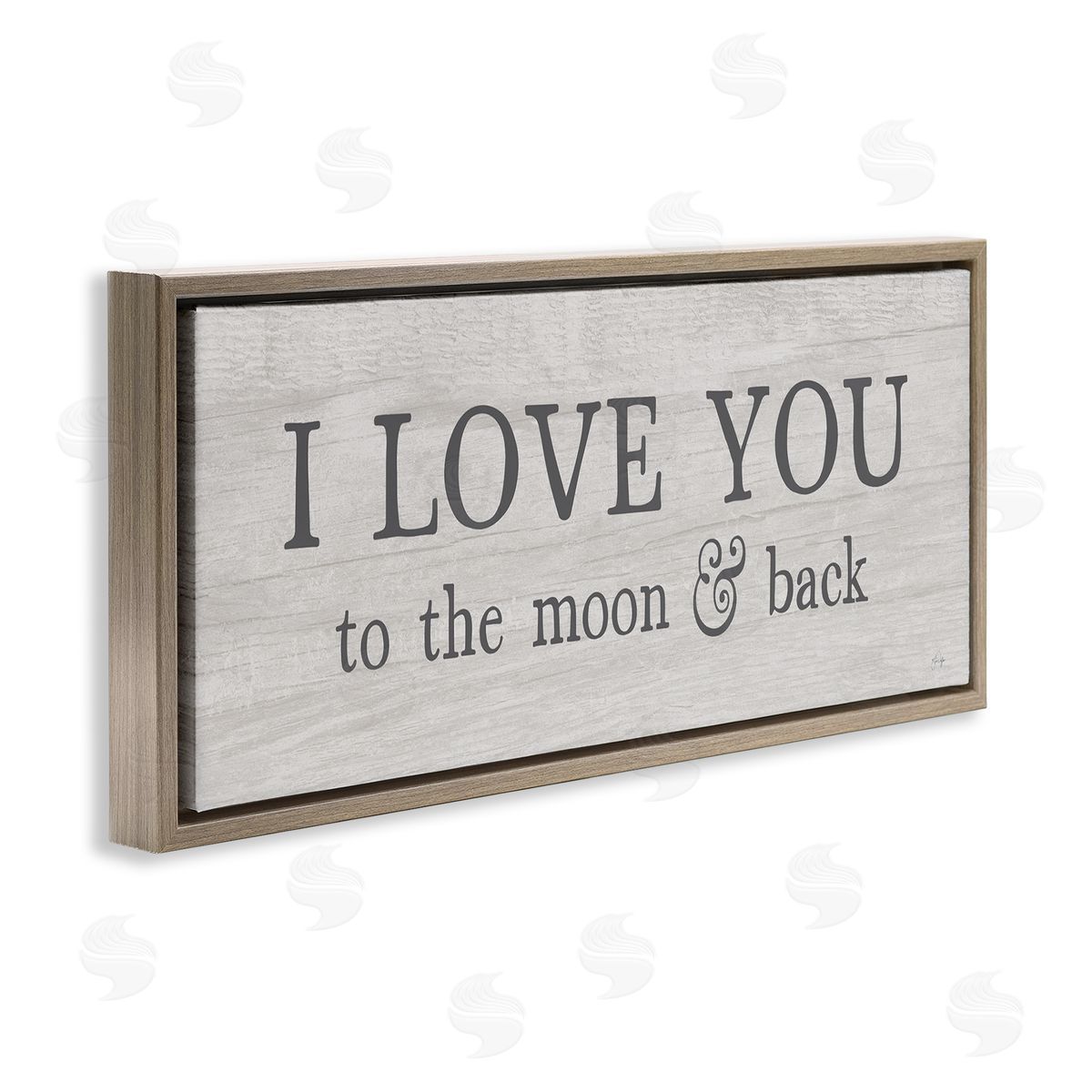 Yass Naffas Designs Love You To Moon & Back Phrase