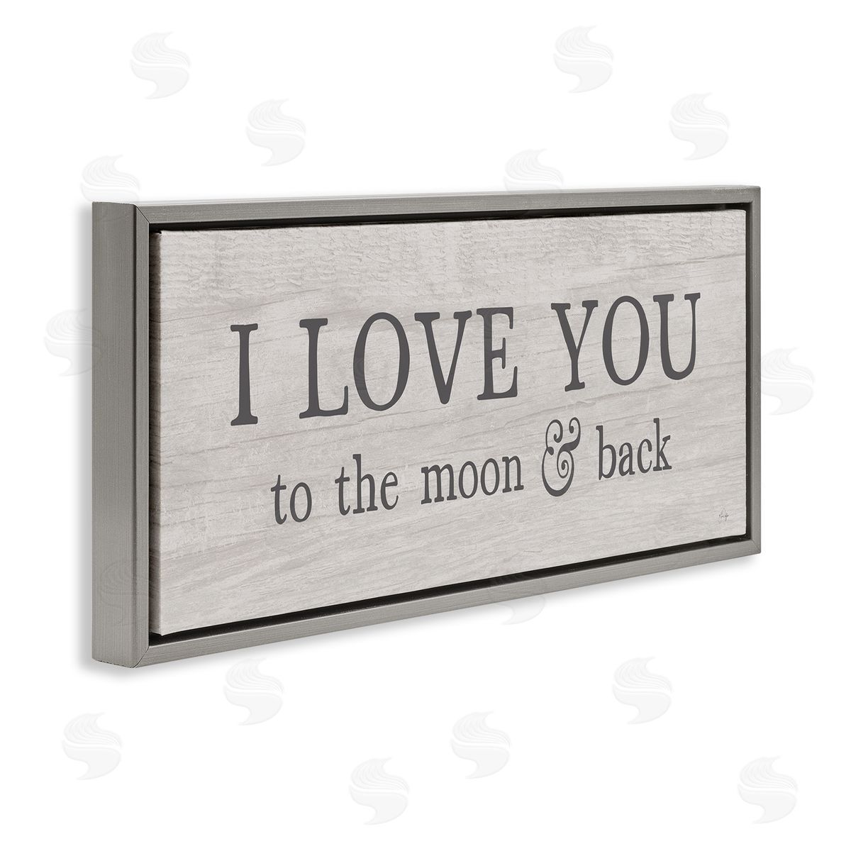 Yass Naffas Designs Love You To Moon & Back Phrase
