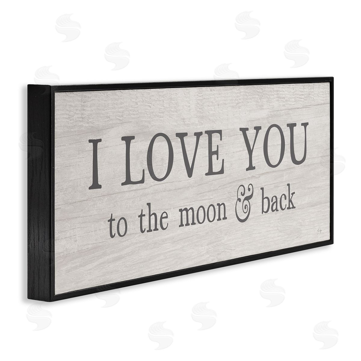Yass Naffas Designs Love You To Moon & Back Phrase