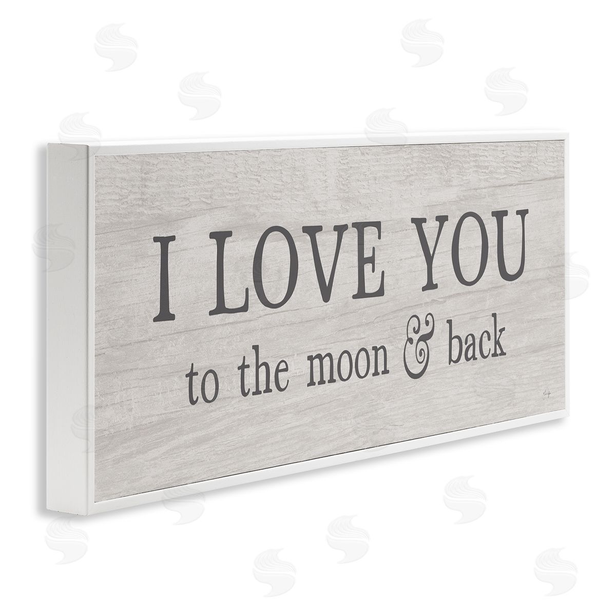 Yass Naffas Designs Love You To Moon & Back Phrase