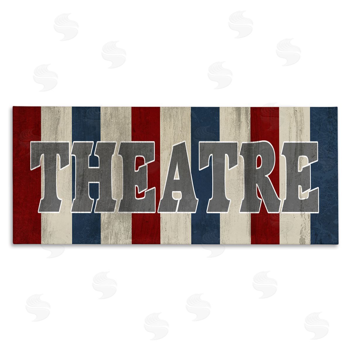 Kim Allen Rustic Vintage Theatre Sign