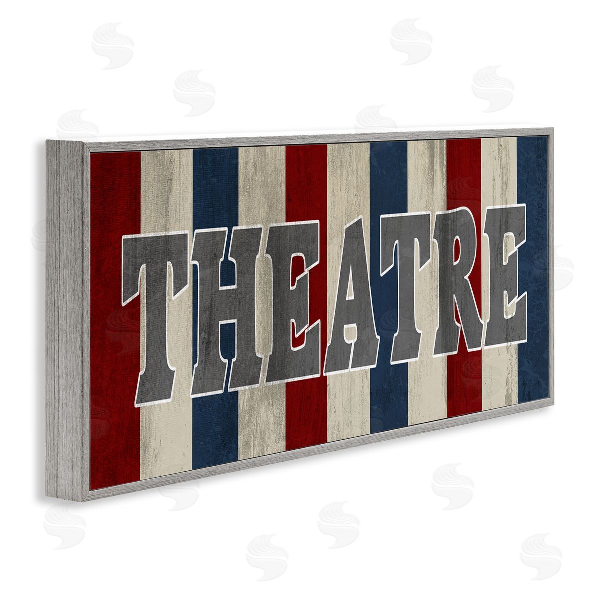 Kim Allen Rustic Vintage Theatre Sign