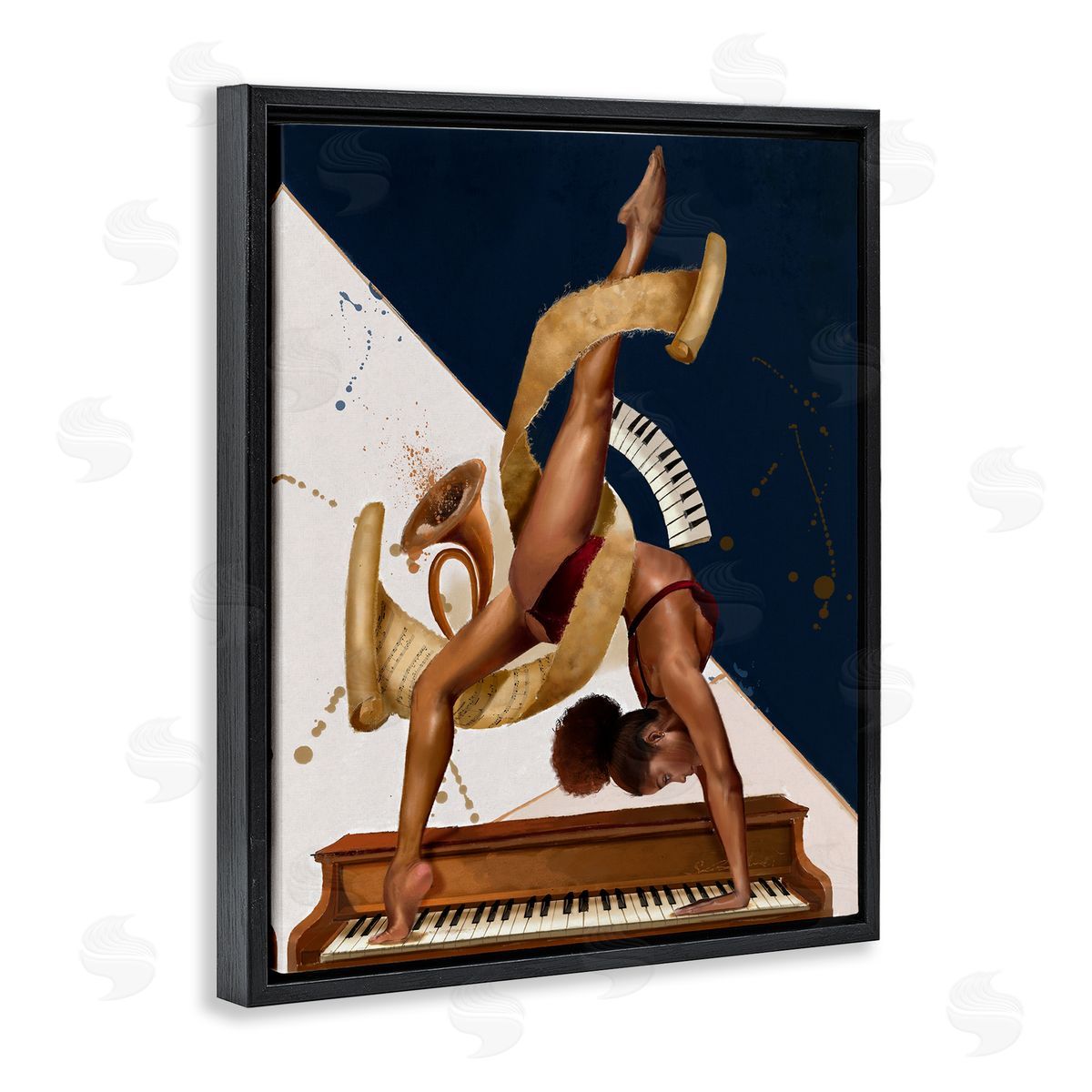 Salaam Muhammad Gymnastics Musician Girl Instruments