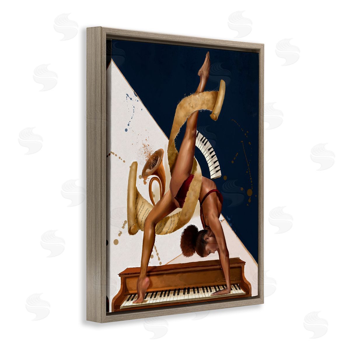 Salaam Muhammad Gymnastics Musician Girl Instruments