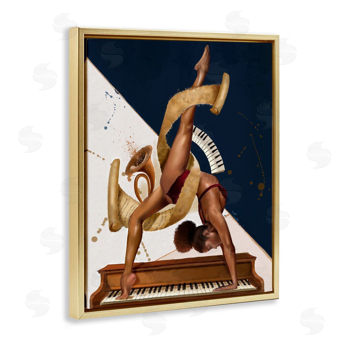 Salaam Muhammad Gymnastics Musician Girl Instruments