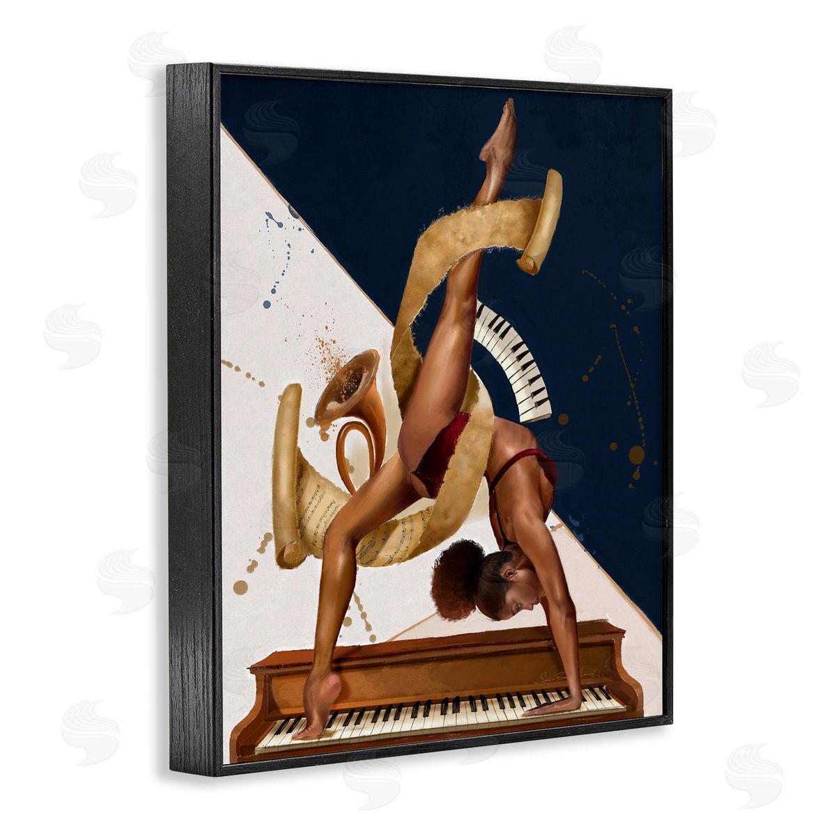 Salaam Muhammad Gymnastics Musician Girl Instruments