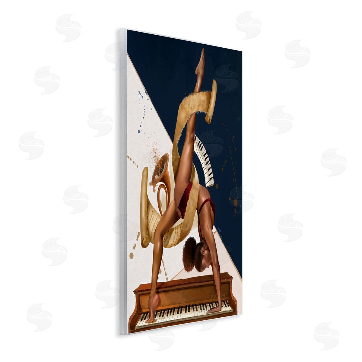 Salaam Muhammad Gymnastics Musician Girl Instruments