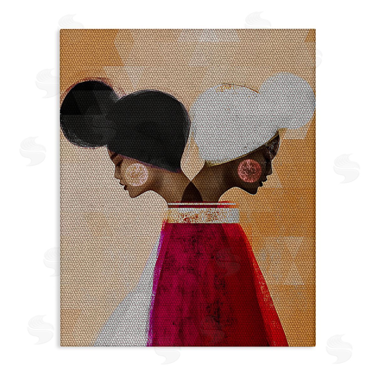 Erin K. Robinson Modern Twin Girl Collage
