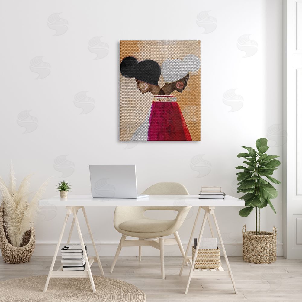 Erin K. Robinson Modern Twin Girl Collage