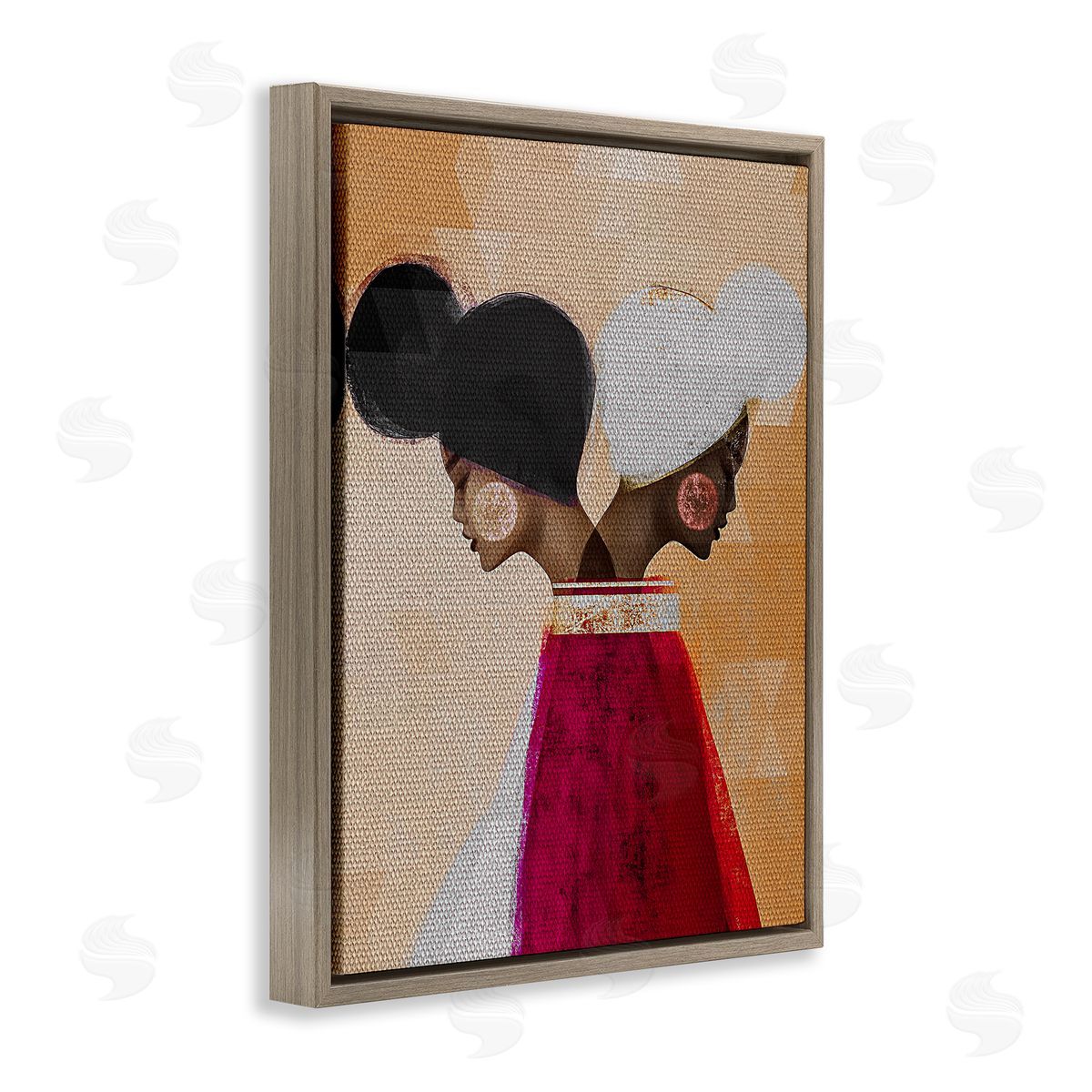 Erin K. Robinson Modern Twin Girl Collage