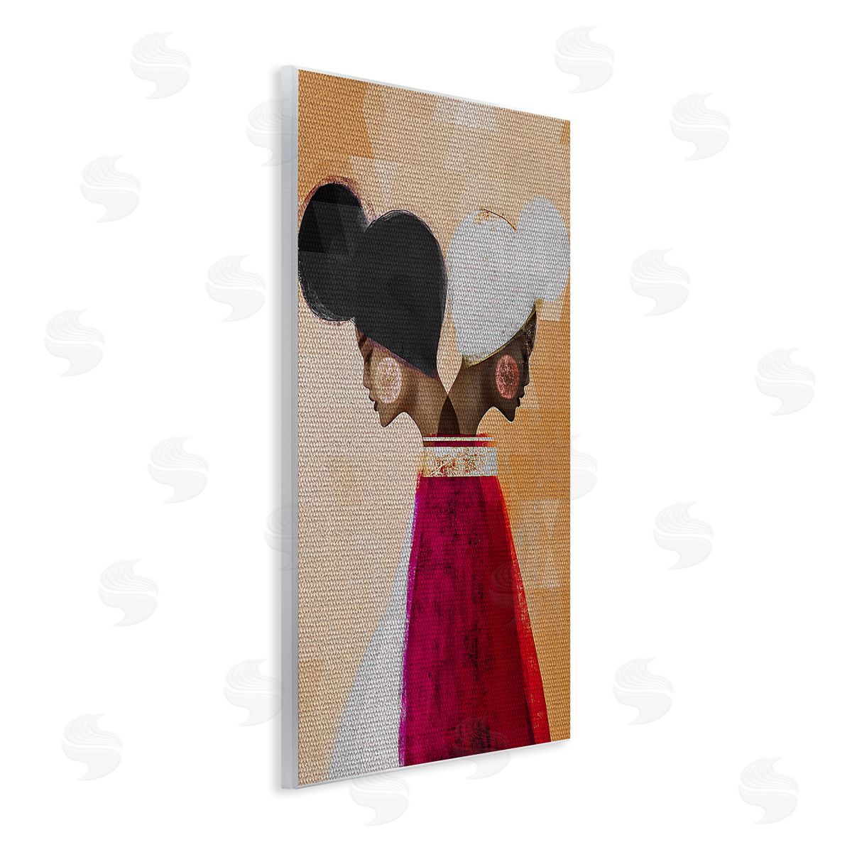 Erin K. Robinson Modern Twin Girl Collage