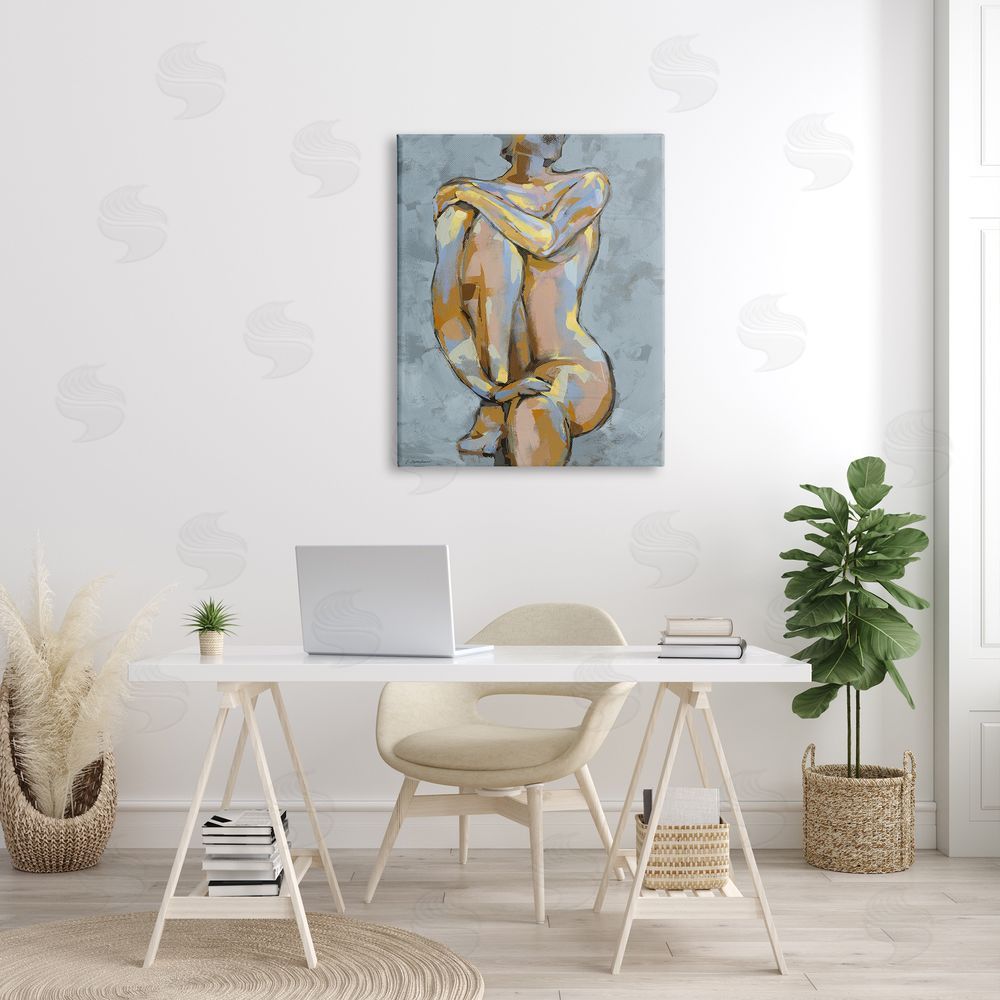 Trevor Copenhaver Modern Brushed Nude Portrait 