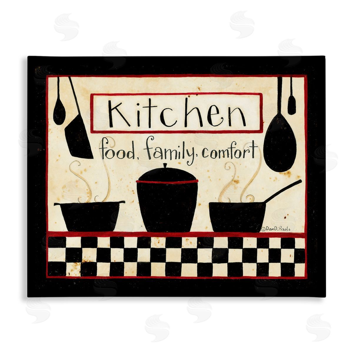 Dan DiPaolo Kitchen Food Family Comfort Patterned