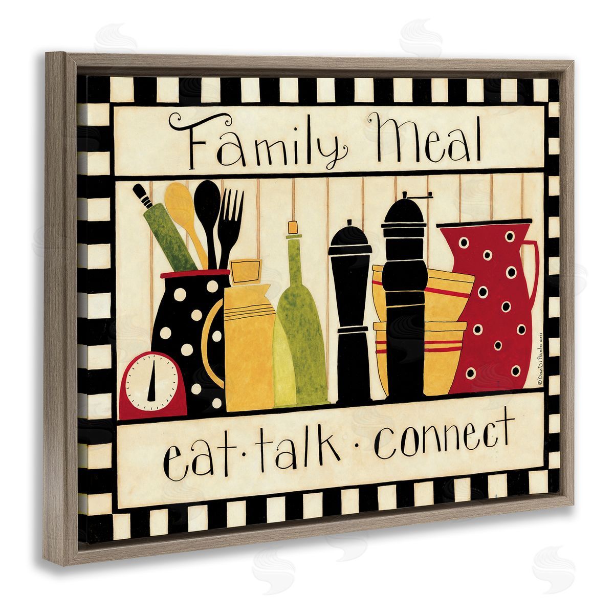 Dan DiPaolo Family Meal Vintage Kitchen Utensils