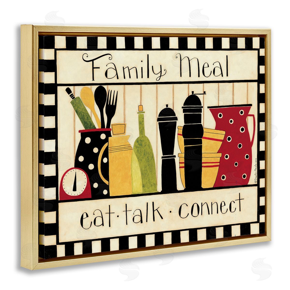 Dan DiPaolo Family Meal Vintage Kitchen Utensils