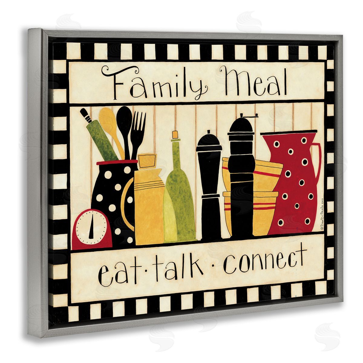 Dan DiPaolo Family Meal Vintage Kitchen Utensils