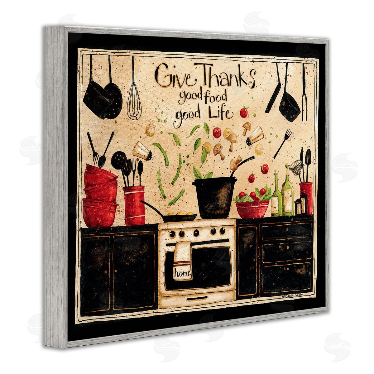 Dan DiPaolo Give Thanks Good Food Phrase