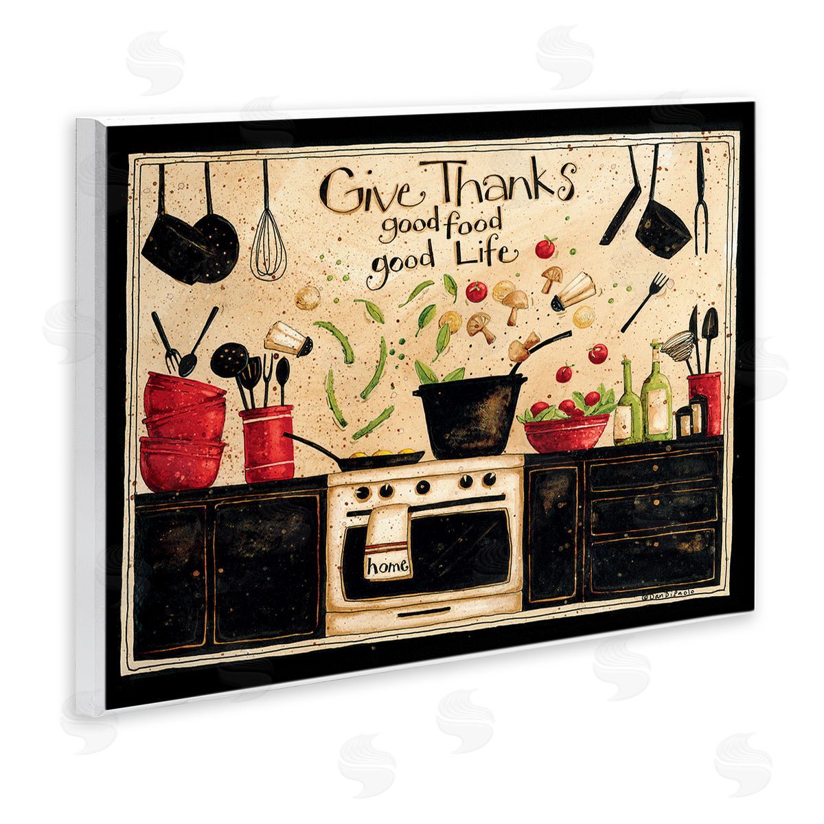 Dan DiPaolo Give Thanks Good Food Phrase