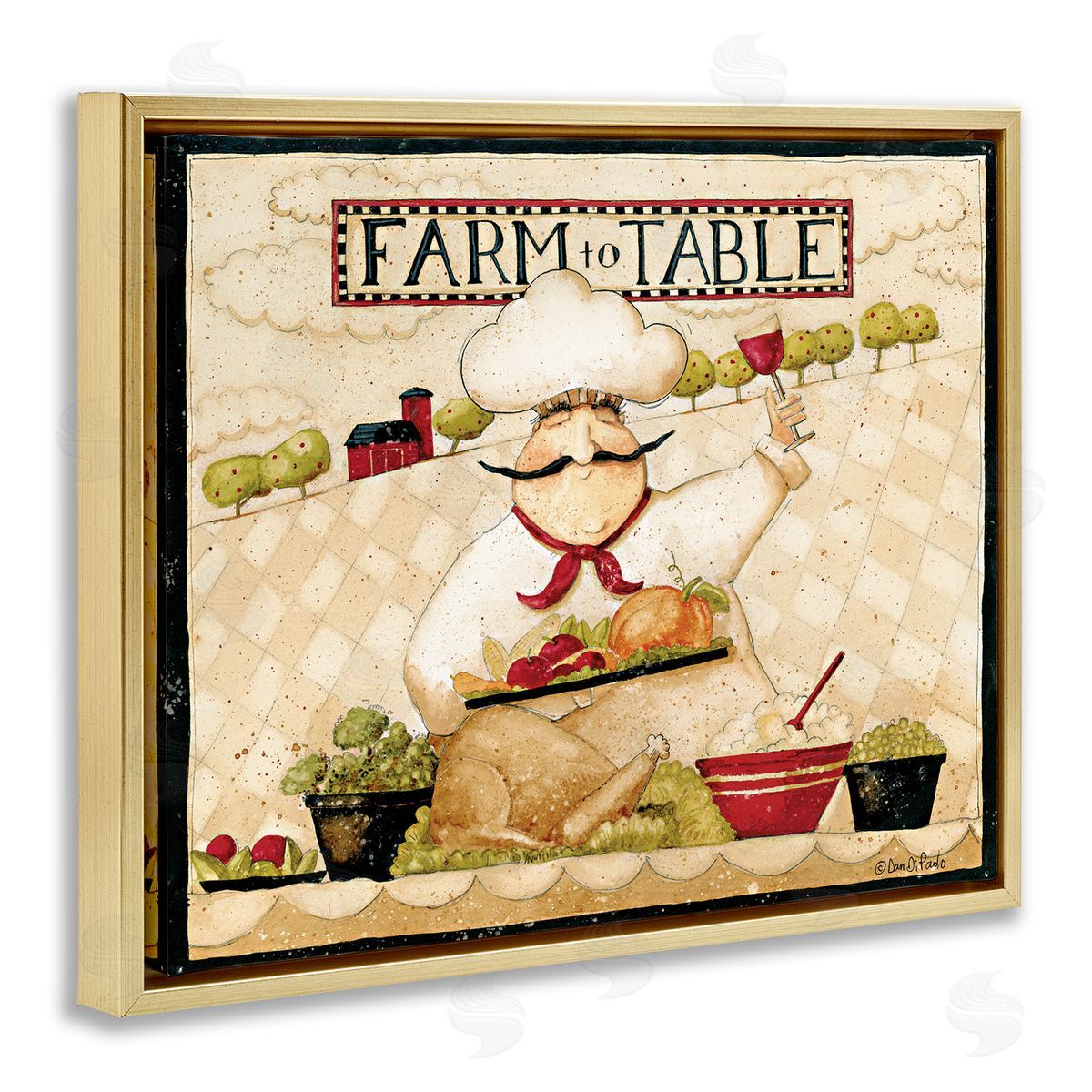 Dan DiPaolo Farm to Table Vintage Chef Meal