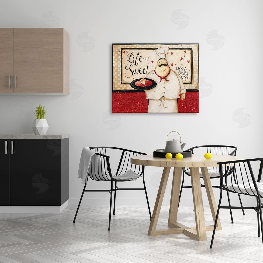 Dan DiPaolo Life Is Sweet Enjoy Every Bite Phrase