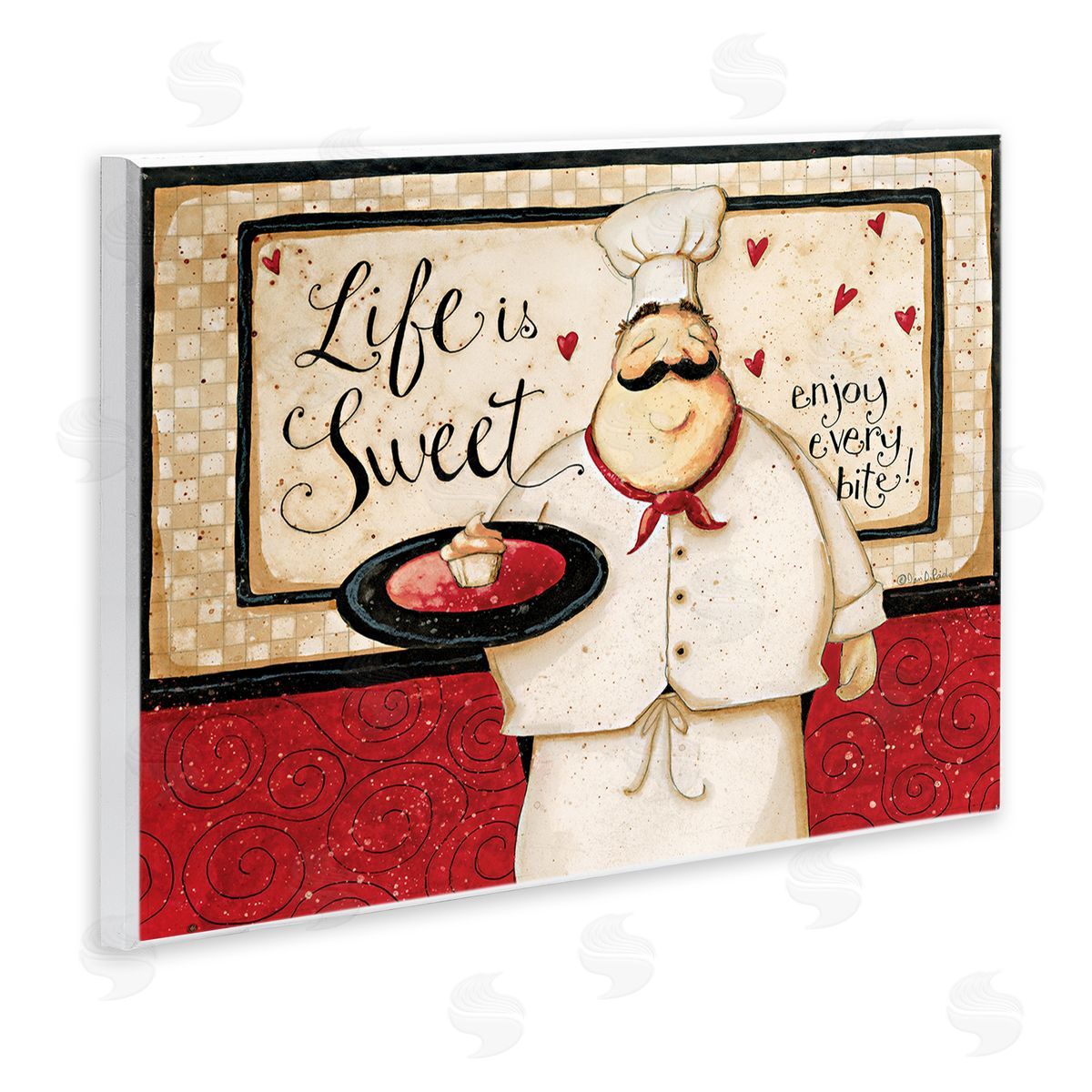 Dan DiPaolo Life Is Sweet Enjoy Every Bite Phrase