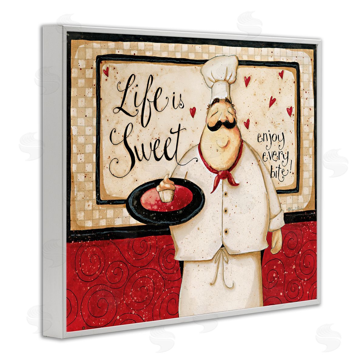 Dan DiPaolo Life Is Sweet Enjoy Every Bite Phrase
