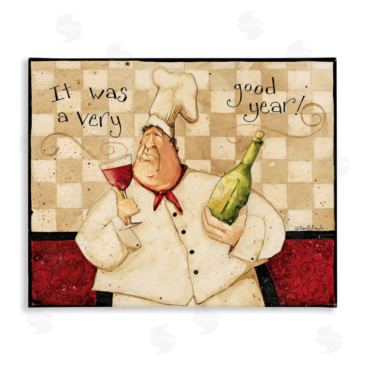 Dan DiPaolo A Very Good Year Chef Wine Phrase