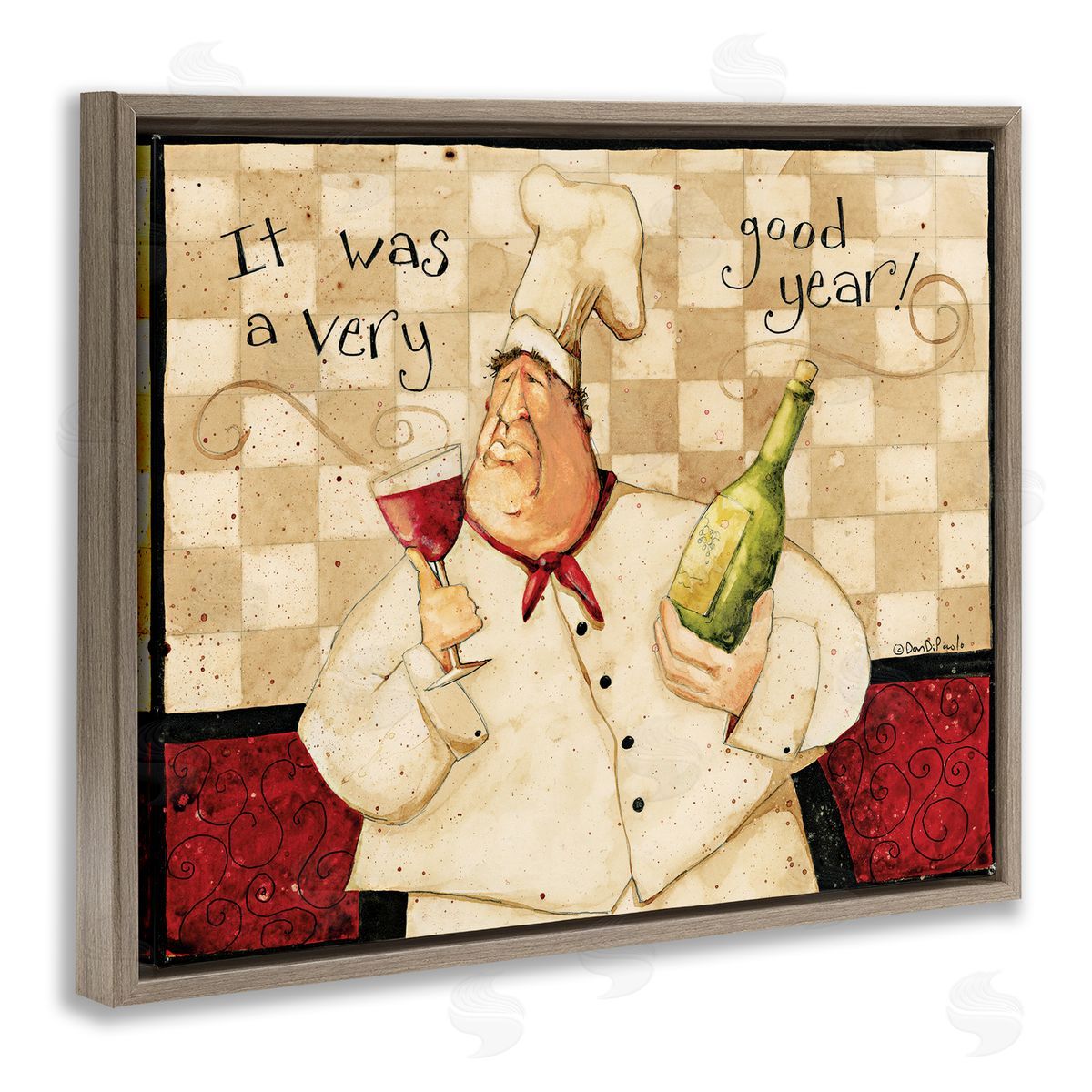 Dan DiPaolo A Very Good Year Chef Wine Phrase