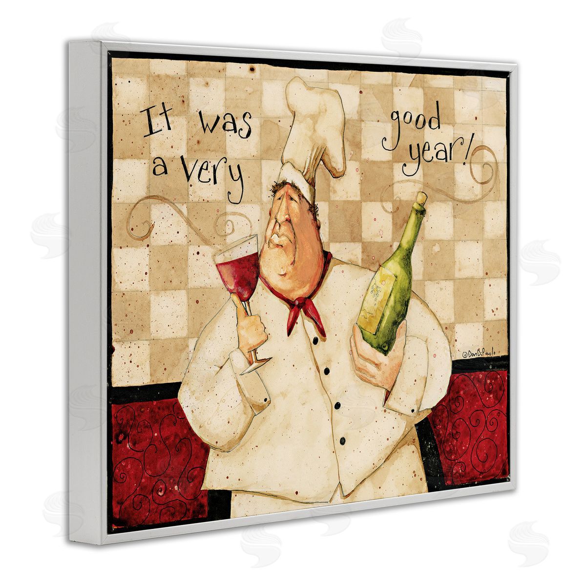 Dan DiPaolo A Very Good Year Chef Wine Phrase