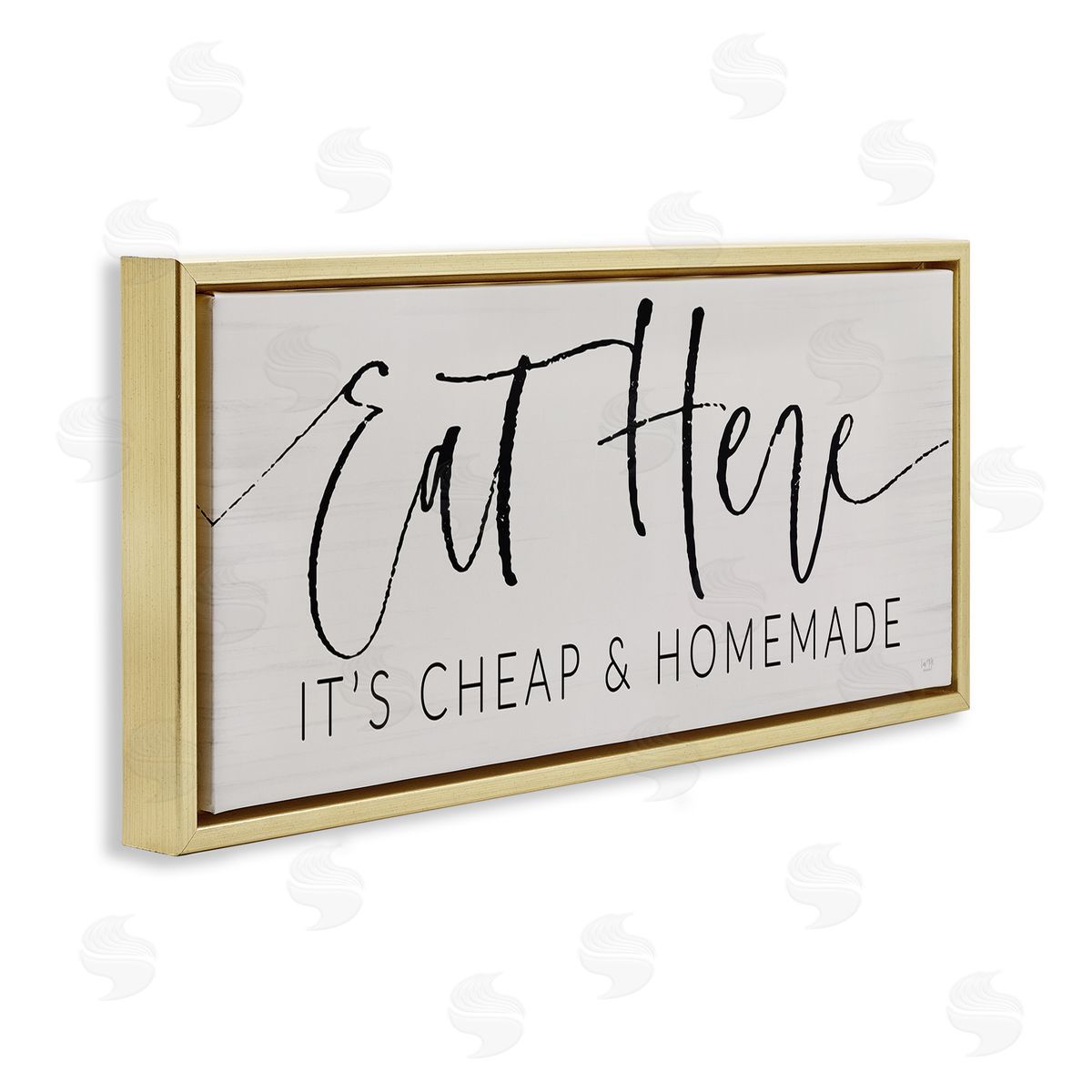 Lux + Me Designs Eat Here Cheap & Homemade Phrase
