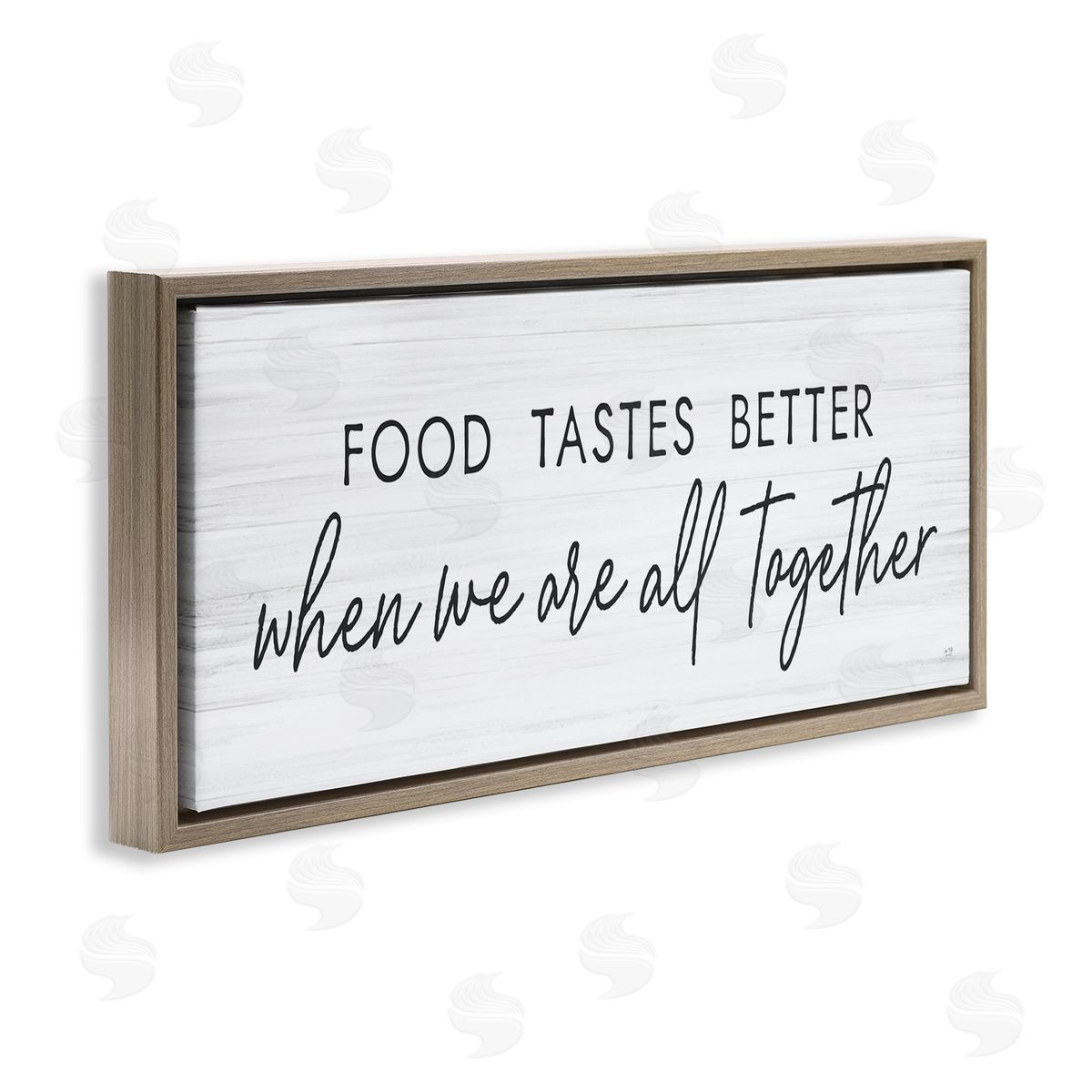 Lux + Me Designs Food Tastes Better All Together Phrase