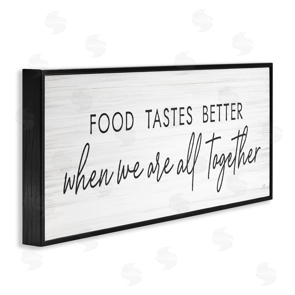 Lux + Me Designs Food Tastes Better All Together Phrase