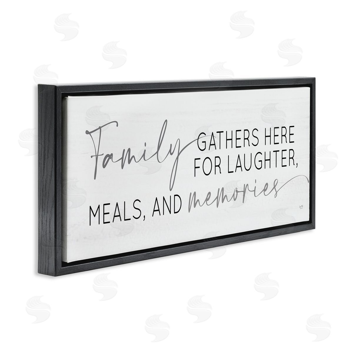 Lux + Me Designs Family Laughter Meals Memories Phrase